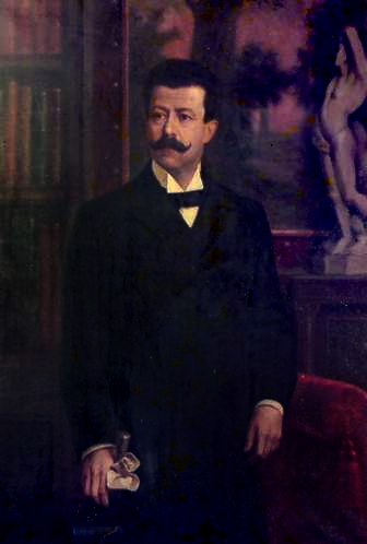 Retrato de António Tavares Festas, 1900, José de Almeida e Silva