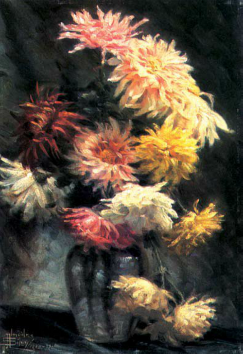 Crisântemos, 1920, José de Almeida e Silva