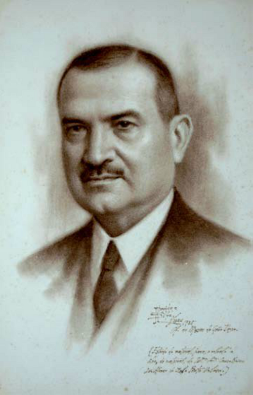 Retrato do Dr. Afonso M. Pinto Veloso, 1935, José de Almeida e Silva