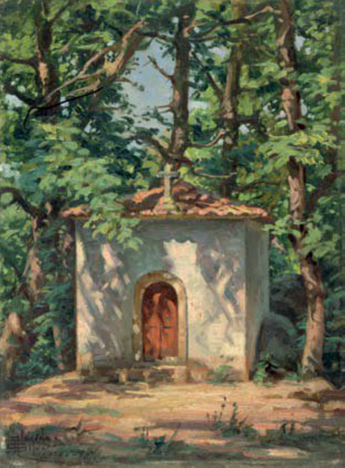 Parque do Fontelo - Capela de São Jerónimo, 1907, José de Almeida e Silva