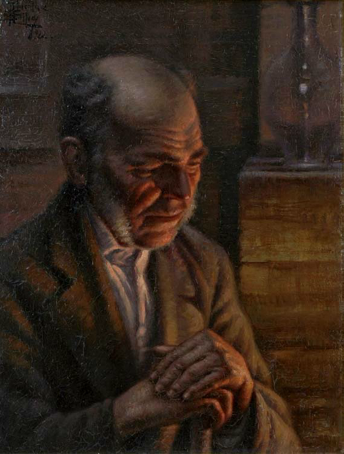 Retrato de Homem, 1922, José de Almeida e Silva