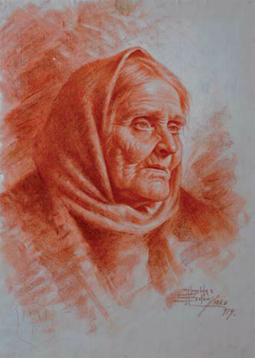 Retrato de Mulher, 1919, José de Almeida e Silva