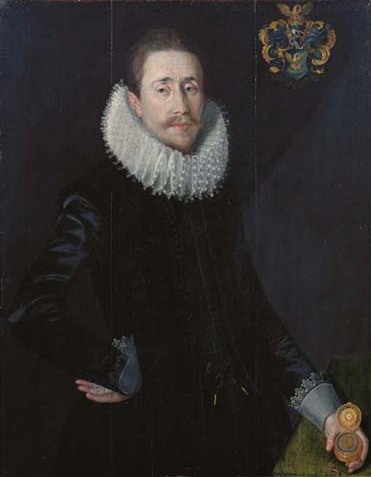 Portrait of Bocke Jochems Hoppers, 1622, Jan de Salle