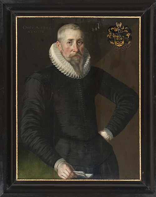 Portrait of Buwe Jeltinga (1557-1615), 1615, Jan de Salle