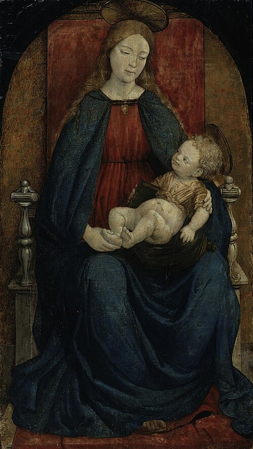 Virgin and Child, 1480, Giovanni Martino Spanzotti