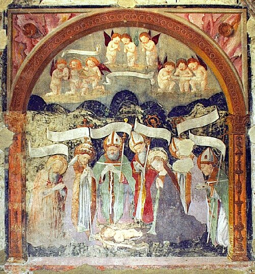 L'Adoration de l'Enfant, 1480, Giovanni Martino Spanzotti