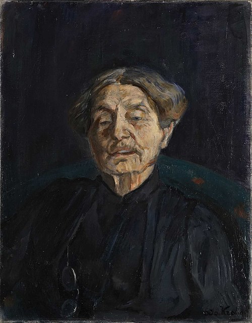 Portrait of Aasta Hansteen, 2000, Oda Krohg