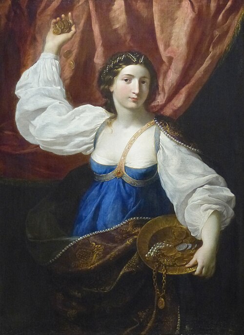La Libéralité, 1657, Elisabetta Sirani