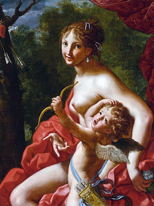 Venere e Amore, 1664, Elisabetta Sirani