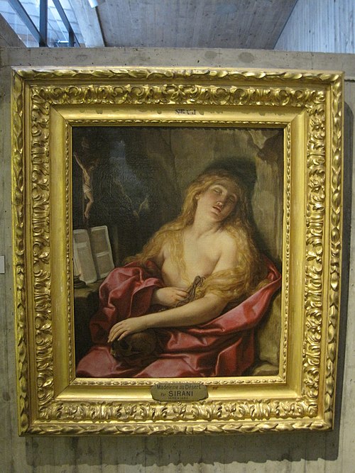 Sainte Madeleine pénitente, 1663, Elisabetta Sirani