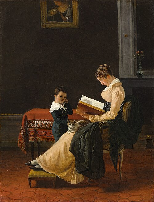 La Lecture, 1817, Marguerite Gérard