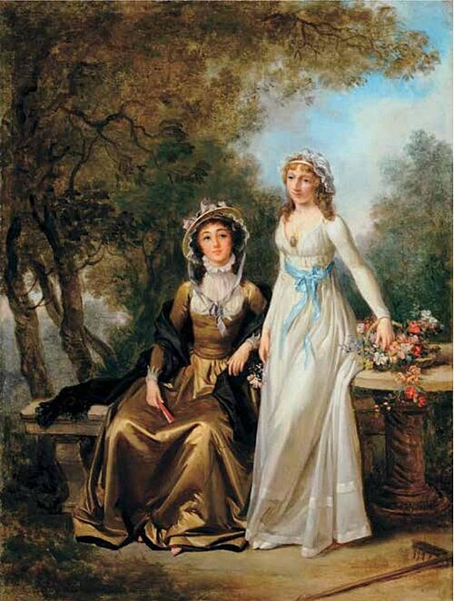 Les deux amies, 1794, Marguerite Gérard