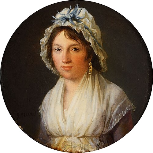 Portrait d'une jeune fille aux boucles d'oreilles, 1794, Marguerite Gérard