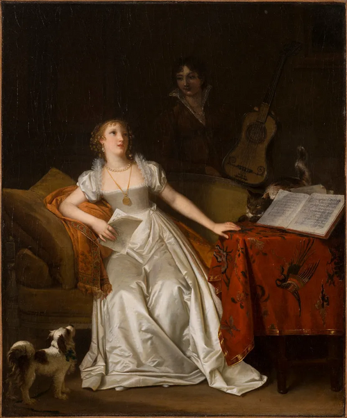 Prelude to a Concerta, 1810, Marguerite Gérard