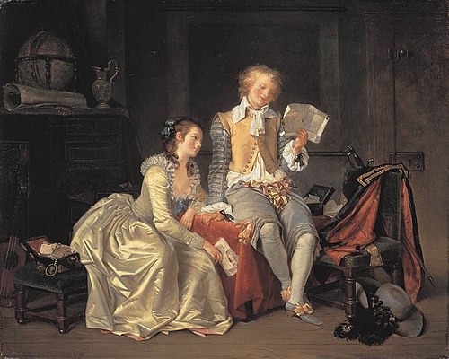 Je les relis avec plaisir, 1787, Marguerite Gérard