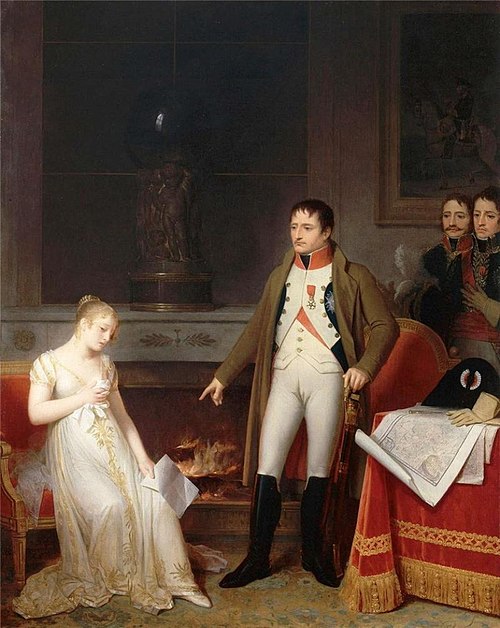 La Clémence de Napoléon Ier : Napoléon et la Princesse de Hatzfeld, 1806, Marguerite Gérard
