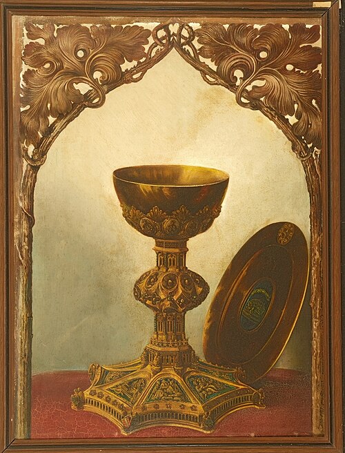 De miskelk van Jacoba van Beieren., 1875, Johannes Jacobus Bertelman