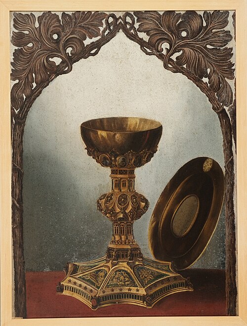 De miskelk van Jacoba van Beieren., 1875, Johannes Jacobus Bertelman