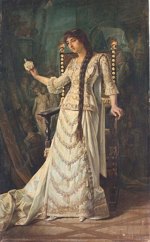 Un recuerdo en la ausencia, 1885, Marcos Hiráldez Acosta