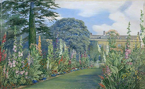 Alderley Garden, Gloucestershire, England, 1887, Marianne North