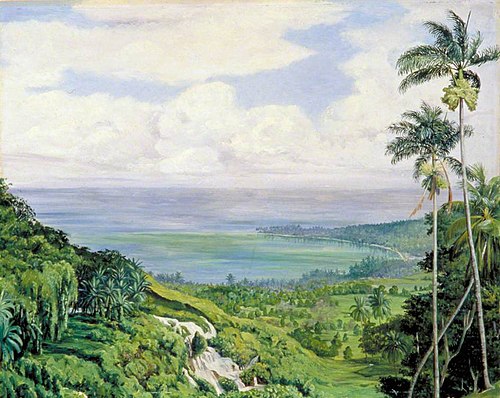 View over Ochos Rios, Jamaica, 1872, Marianne North
