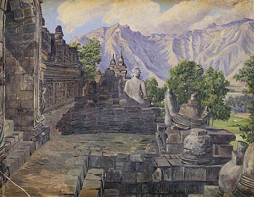 'Boro Bodo, Java', 1876, Marianne North
