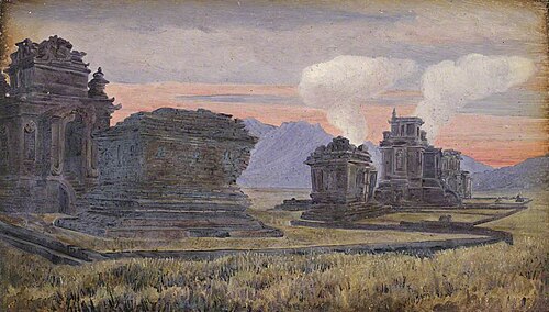 'Dienge, Java, August 1876', 1876, Marianne North