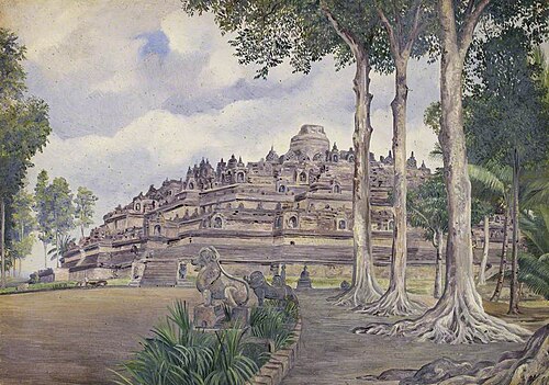 'Boro Bodo, Java', 1876, Marianne North