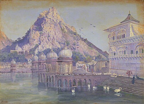 'Ulwar. India. Novr. 1878', 1878, Marianne North
