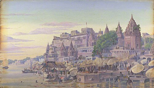 'Benares. India. October 23d 1878', 1878, Marianne North