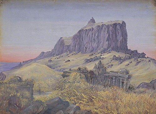 'Pawangahr. Champaneer. India. Jan. 1879', 1879, Marianne North