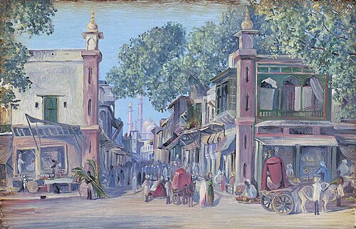 The Street of Blood, Delhi, , Marianne North