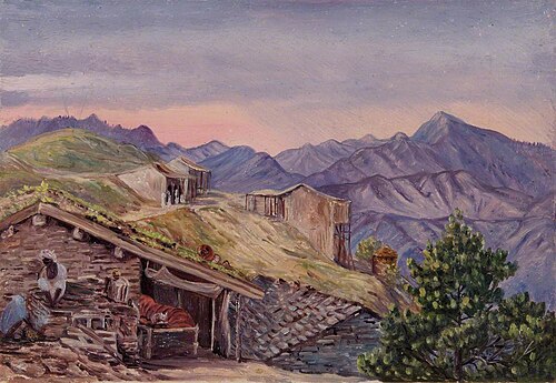 In Kumaon, India, , Marianne North