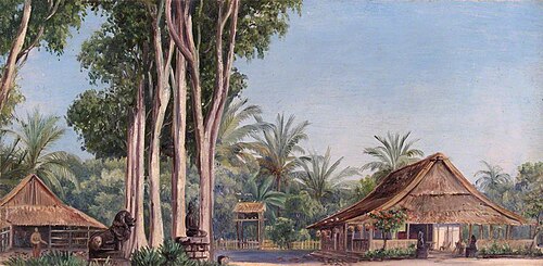 The Hotel Boro Boro, Java, , Marianne North