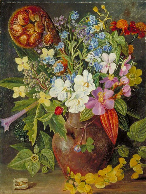 Group of Wild Flowers of Java, from Tosari, 1876, Marianne North