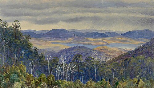 Lake Biwa, Japan, 1875, Marianne North