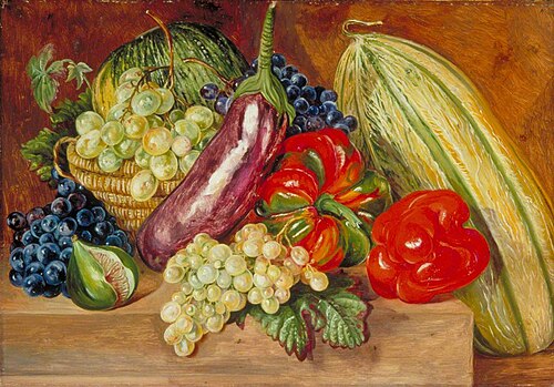 Collection of Fruits, Painted at Lisbon, , Marianne North