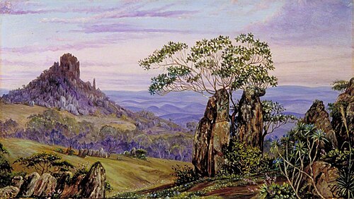 The Iron Rocks of Casa Branca, Brazil, 1873, Marianne North
