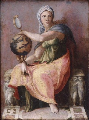 Allégorie de la Prudence et de l'Astrologie, 1550, Marcello Venusti