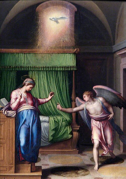 The Annunciation, , Marcello Venusti