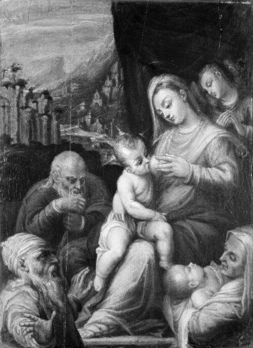 The Virgin and Child, 1553, Marcello Venusti