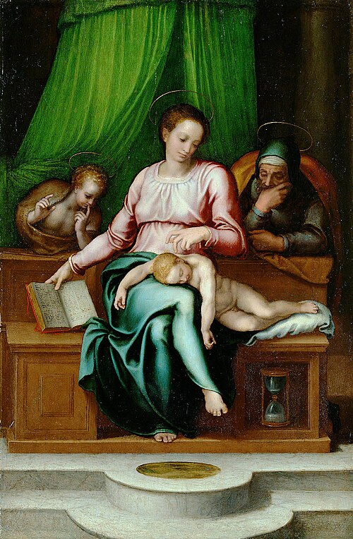 Holy Family, 1565, Marcello Venusti