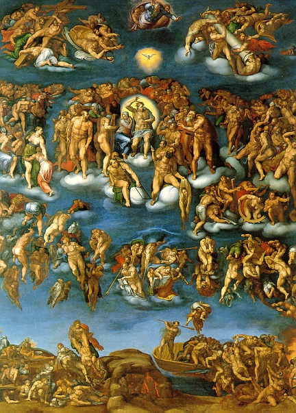 Le Jugement dernier, 1549, Marcello Venusti