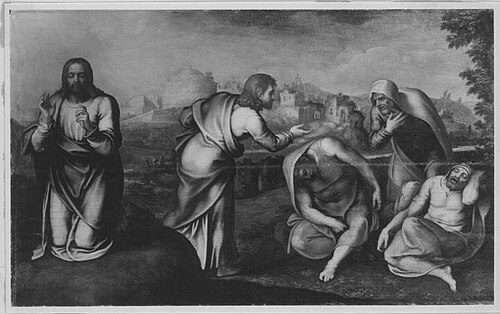Christus am Ölberg (Kopie nach), 1547, Marcello Venusti