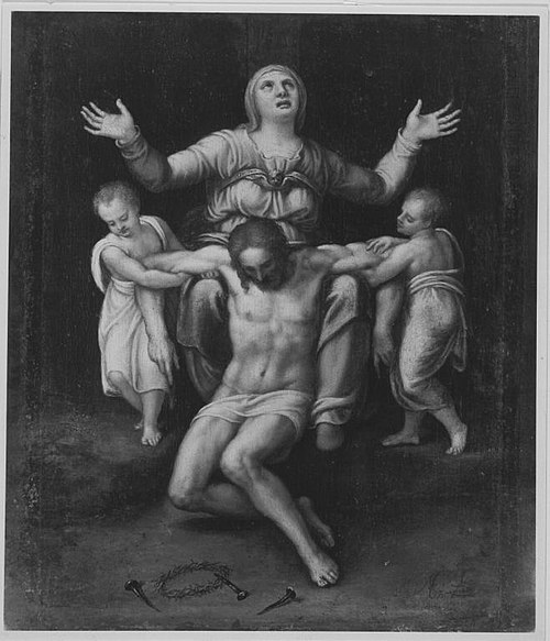 Pietà (Kopie nach), 1547, Marcello Venusti