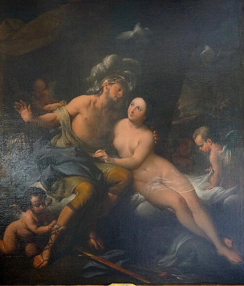 Mars and Venus, 1650, Charles Le Brun
