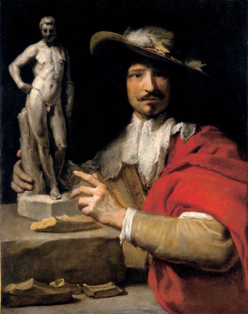 Portrait of the Sculptor Nicolas Le Brun, 1635, Charles Le Brun