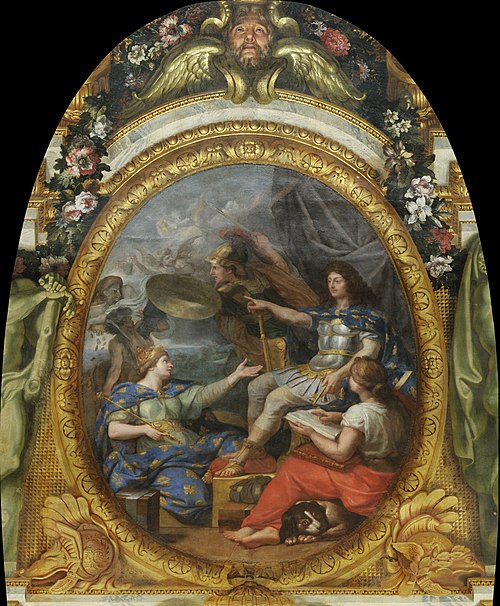 L'Ordre rétabli dans les finances, 1681, Charles Le Brun