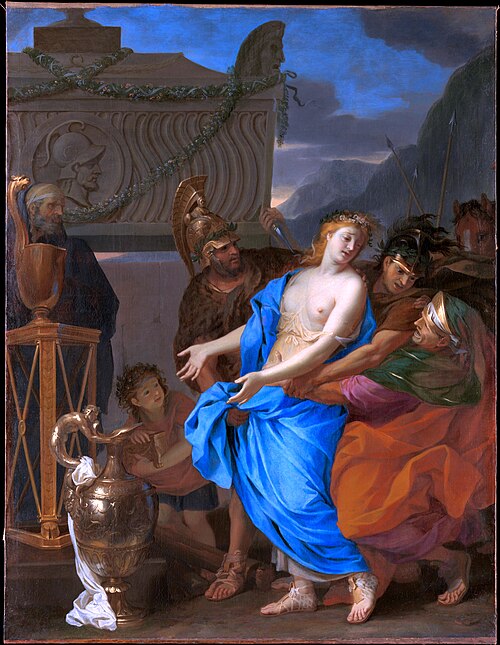 Le Sacrifice de Polyxène, 1647, Charles Le Brun