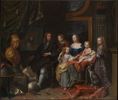 Everhard Jabach et sa Famille, 1660, Charles Le Brun
